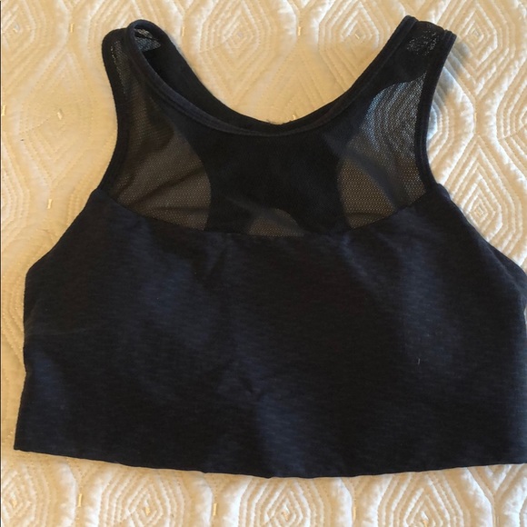 Lululemon size 2 sports bra navy and black - Picture 1 of 5